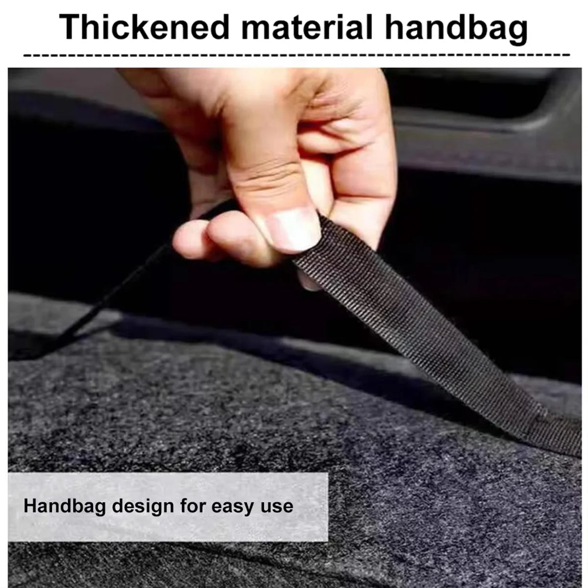 Dark Gray Car Storage Box