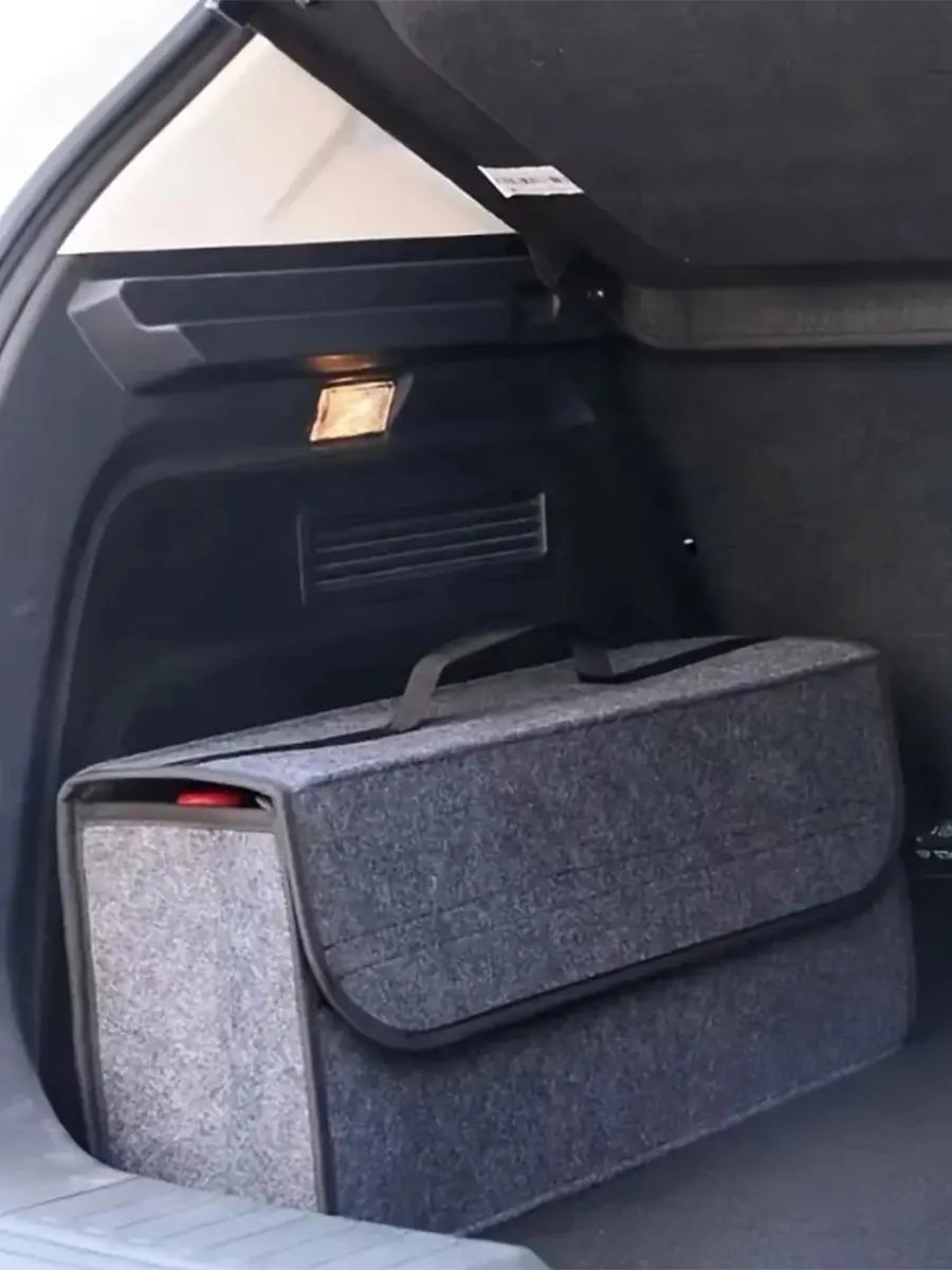 Dark Gray Car Storage Box