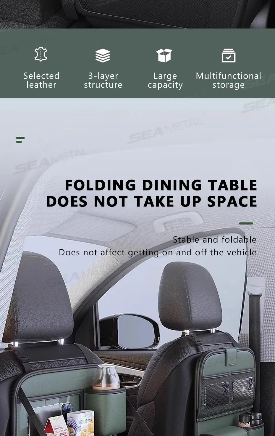 Back Seat Storage Bag