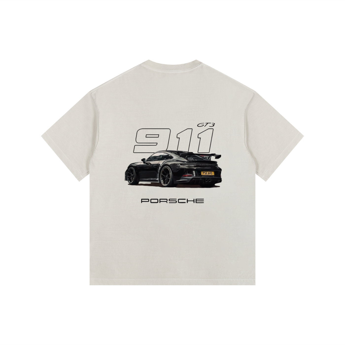 Vintage Washed Porsche Oversized Tee