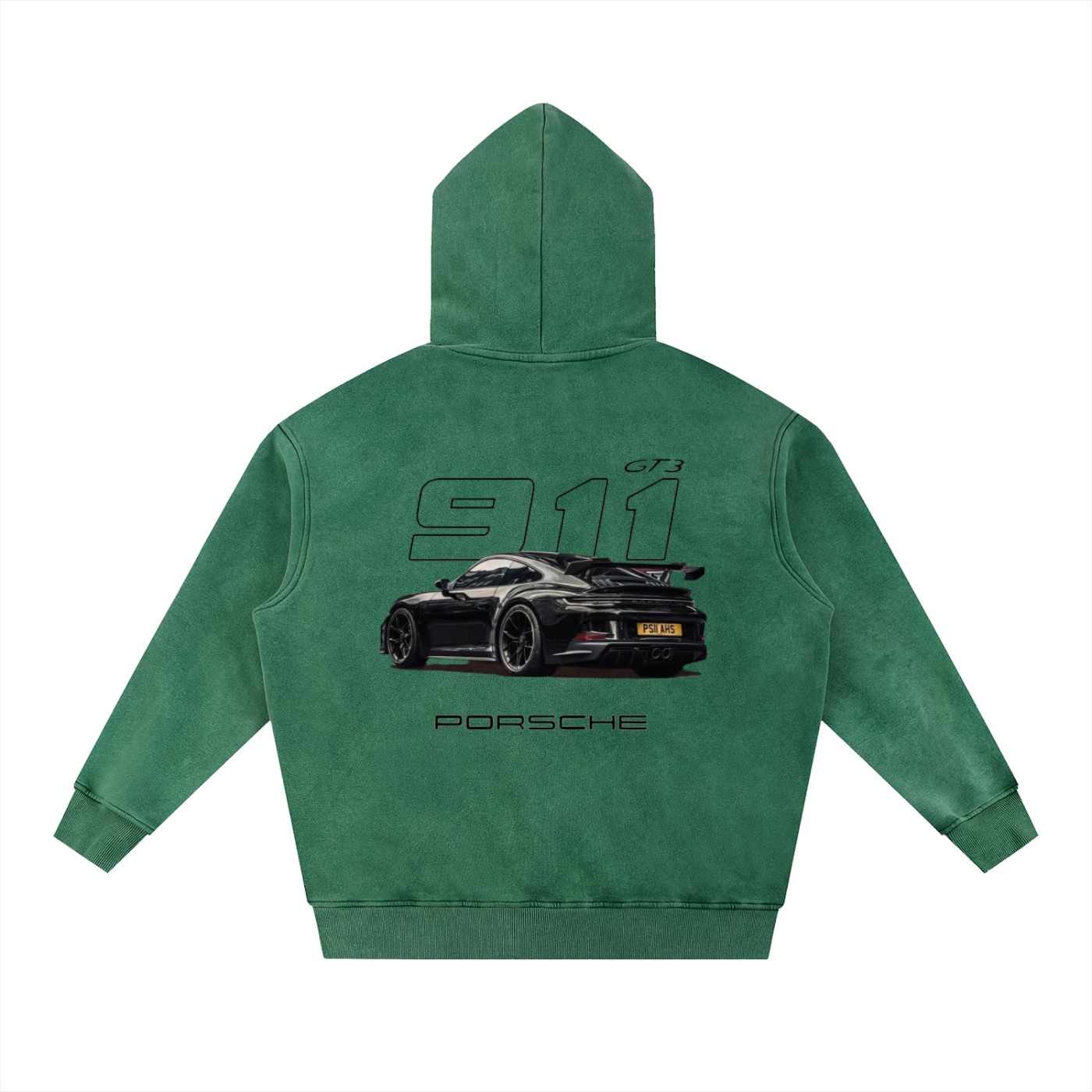 Porsche 911 Washed Oversize Hoodie