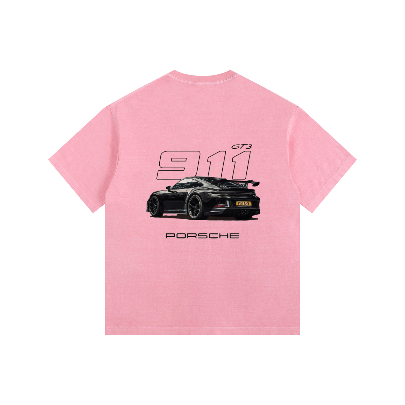 Vintage Washed Porsche Oversized Tee