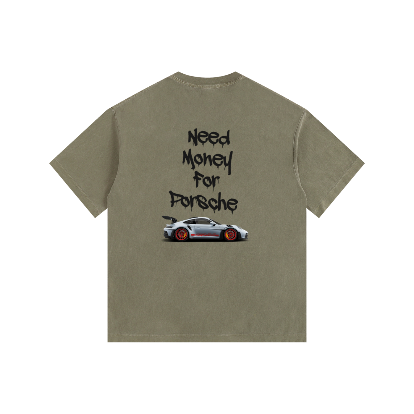 Vintage Washed Oversized Cotton T-Shirt