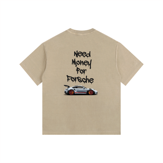 Vintage Washed Oversized Cotton T-Shirt