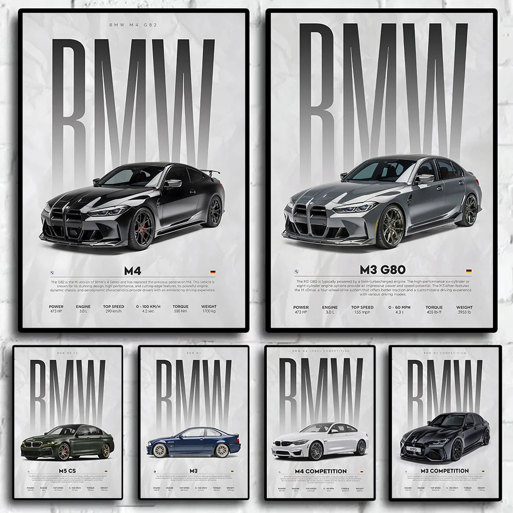 BMW Car Posters
