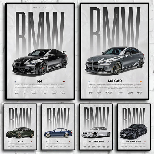 BMW Car Posters