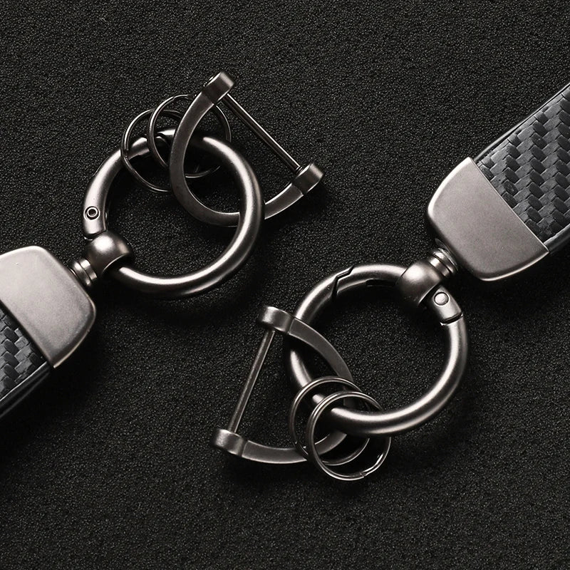 Leather Chevrolet Car Keychain