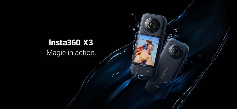 Insta360 X3 - Waterproof 360 Action Camera