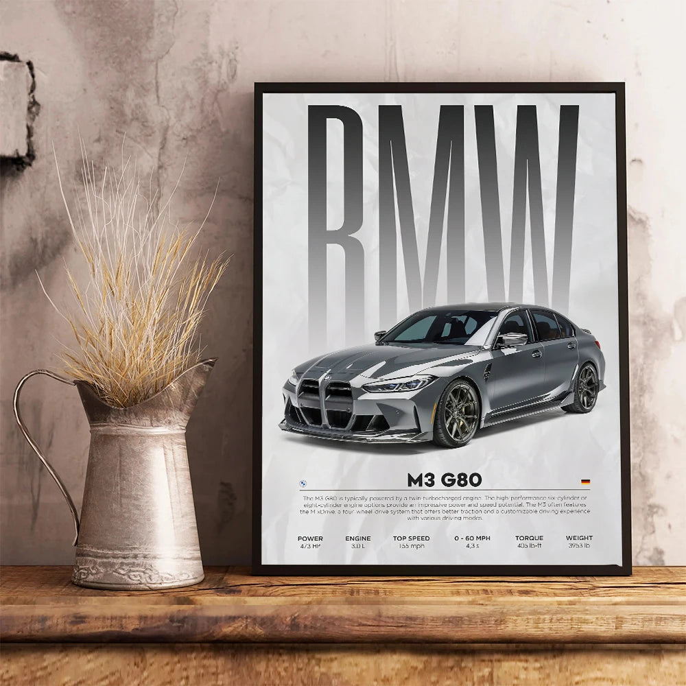 BMW Car Posters