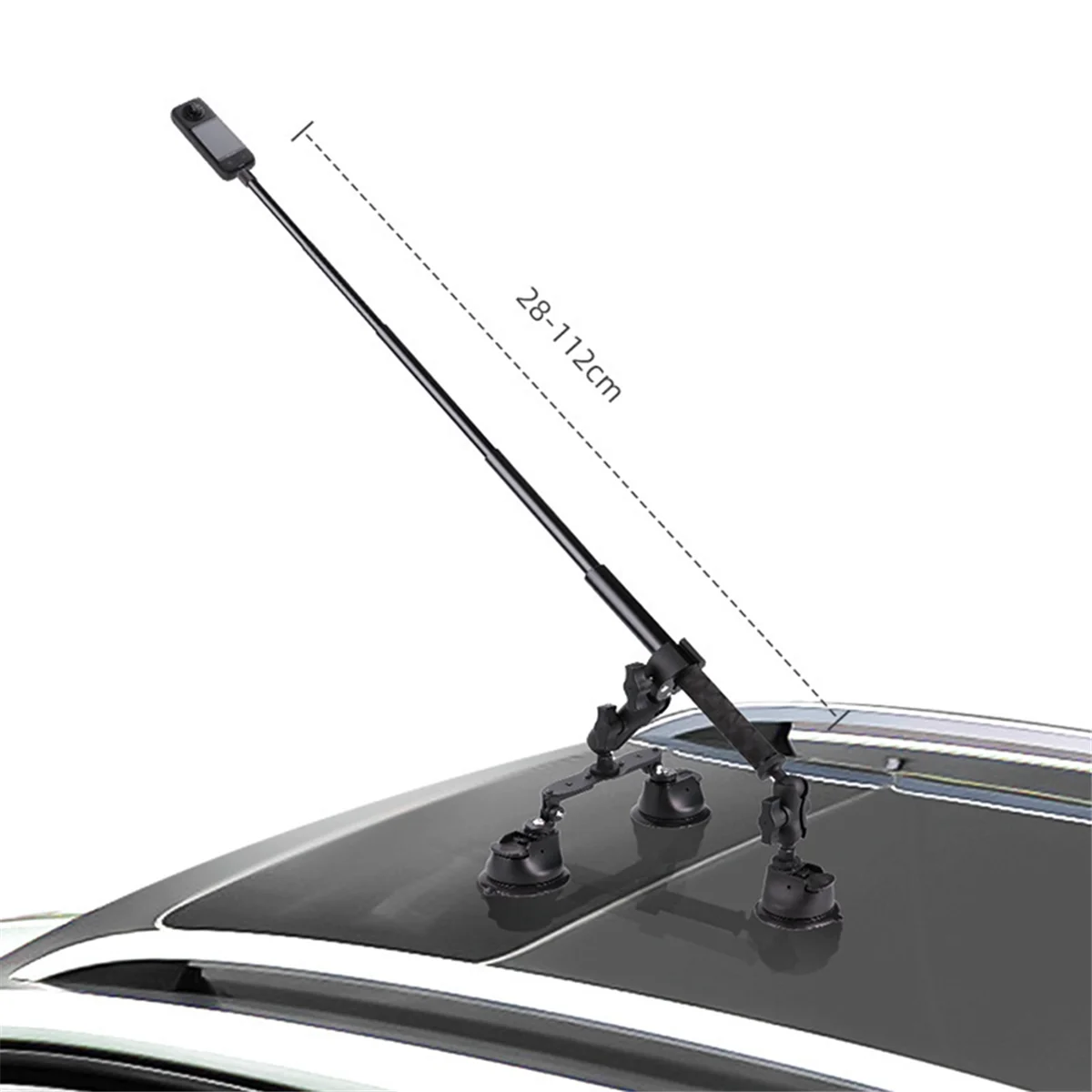 Car Suction Cup Mount Kit for Insta360 X4 X3
