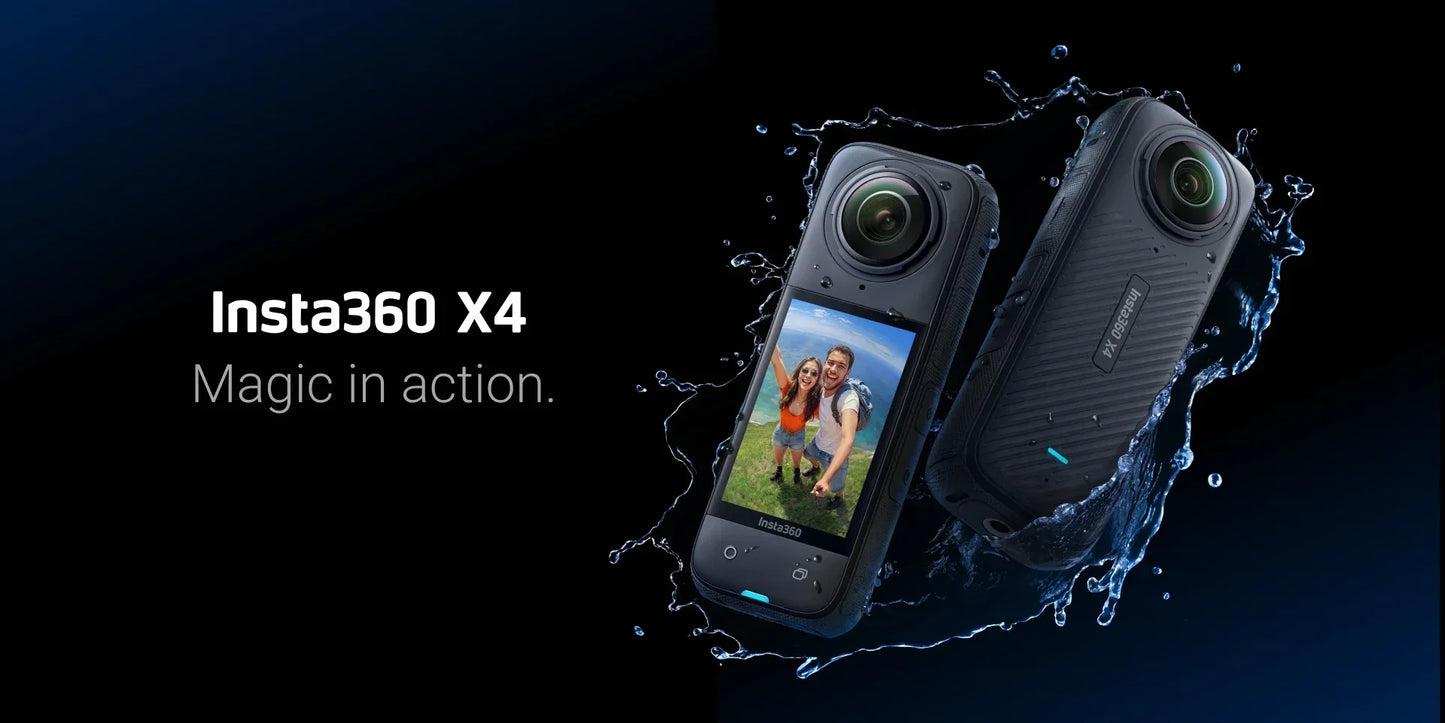 Insta360 X4 - 8K Waterproof 360 Action Camera