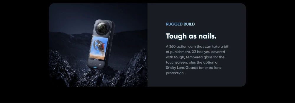 Insta360 X3 - Waterproof 360 Action Camera