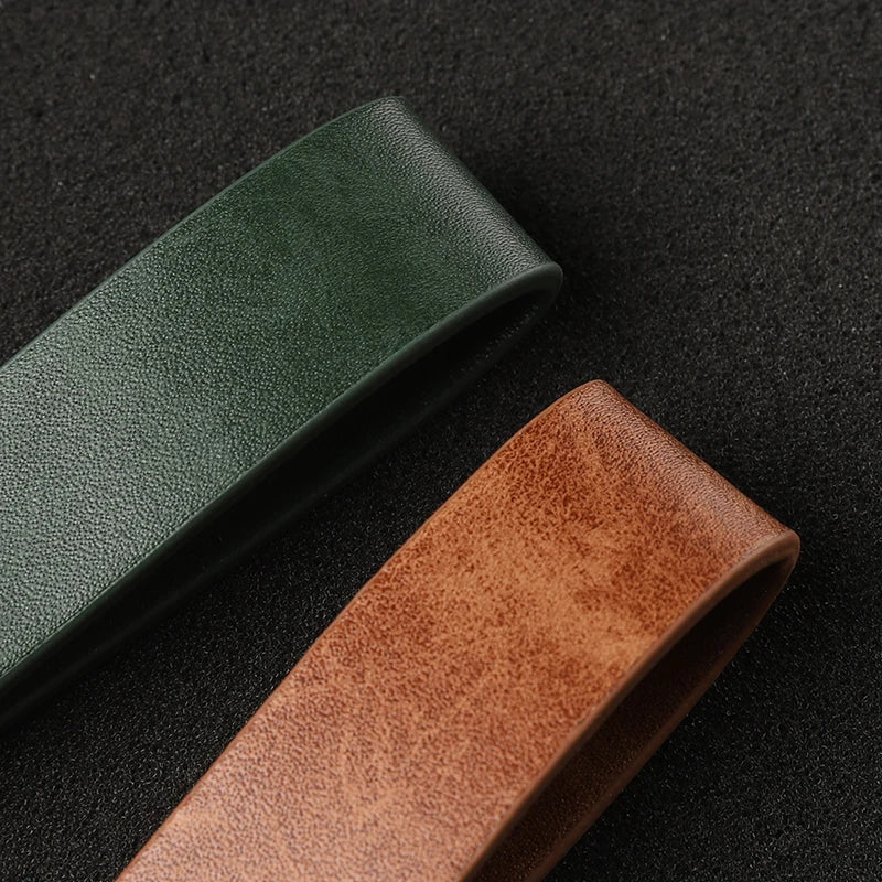 Leather Nissan Car Keychain