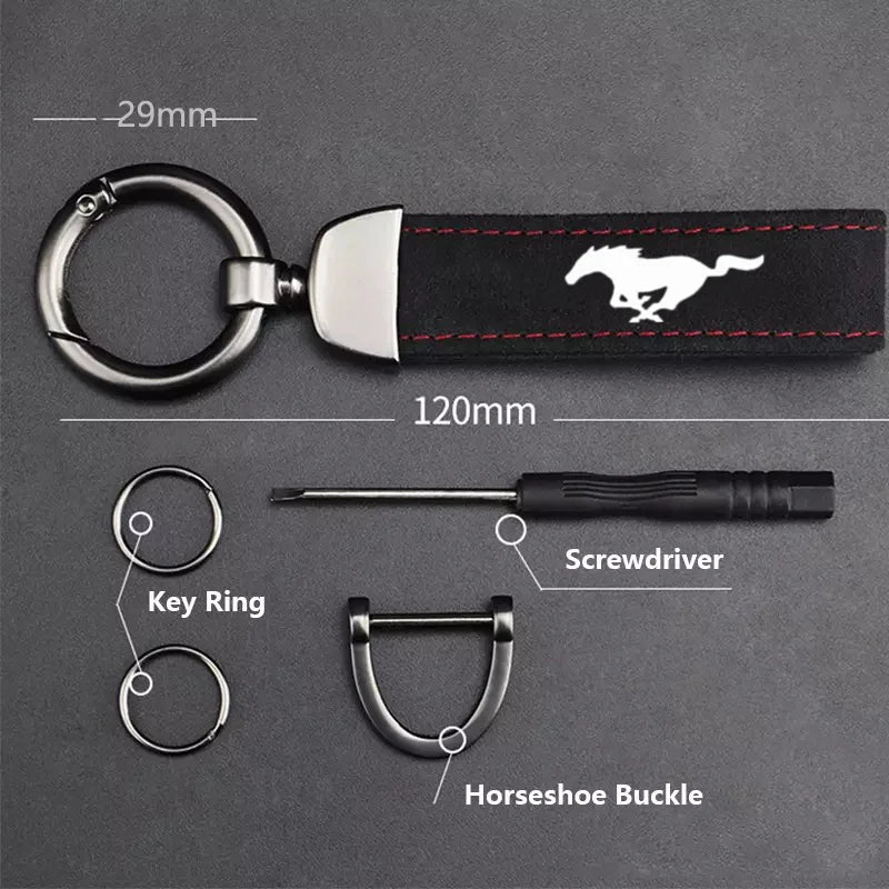Mustang Car Key Keychain