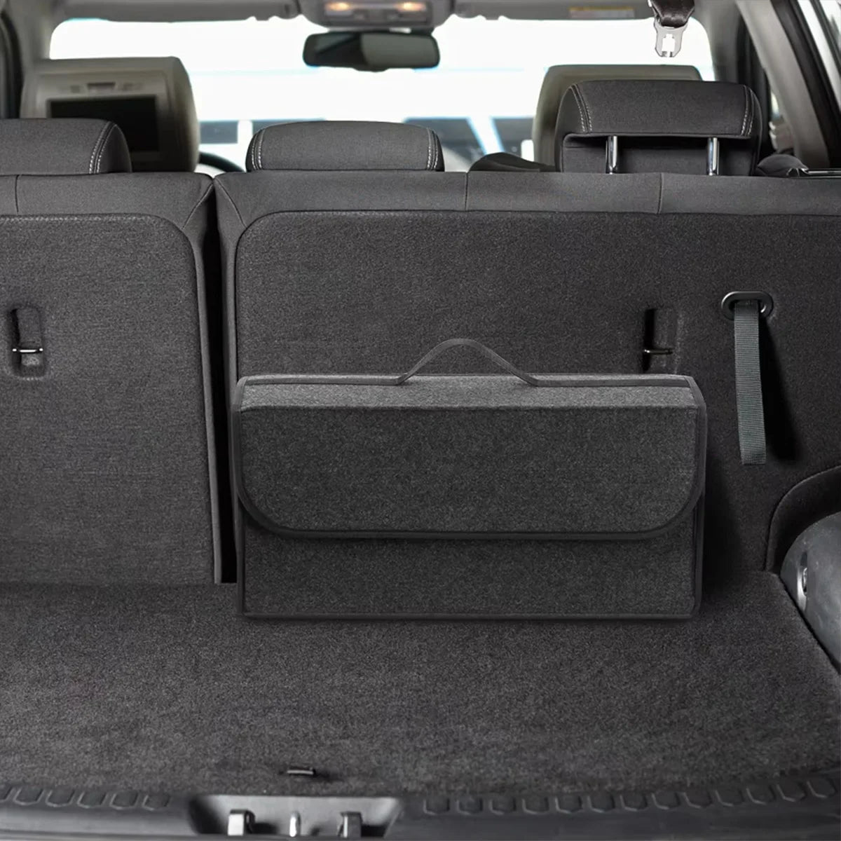 Dark Gray Car Storage Box