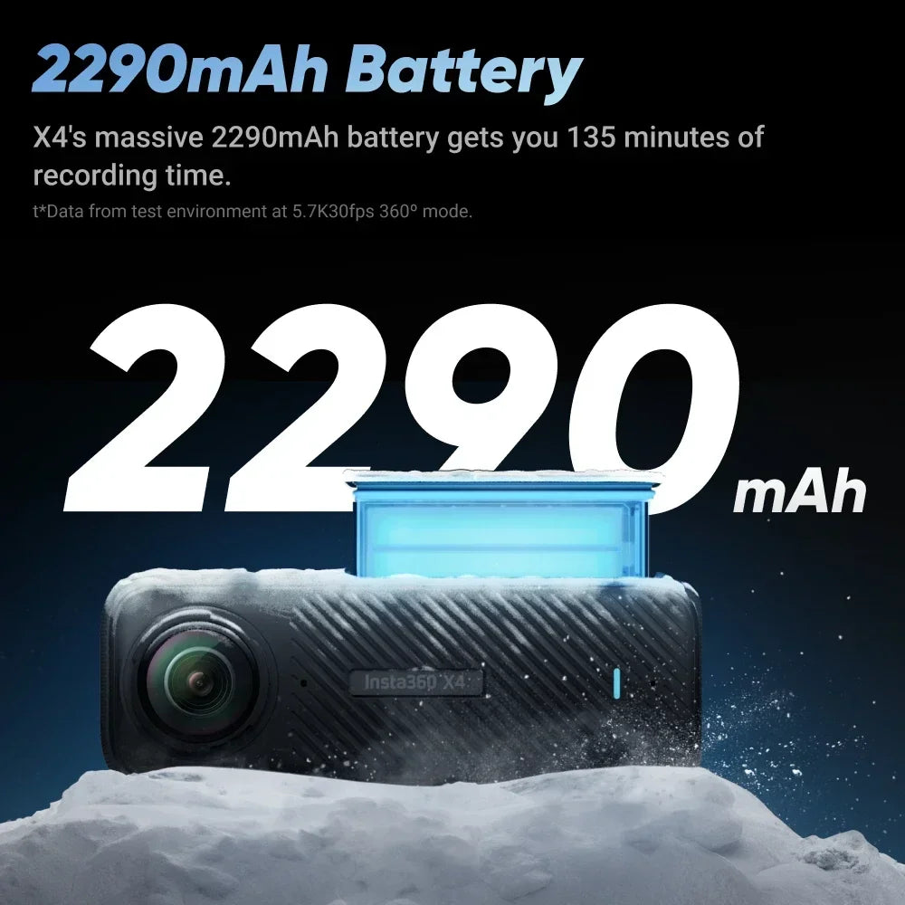 Insta360 X4 - 8K Waterproof 360 Action Camera