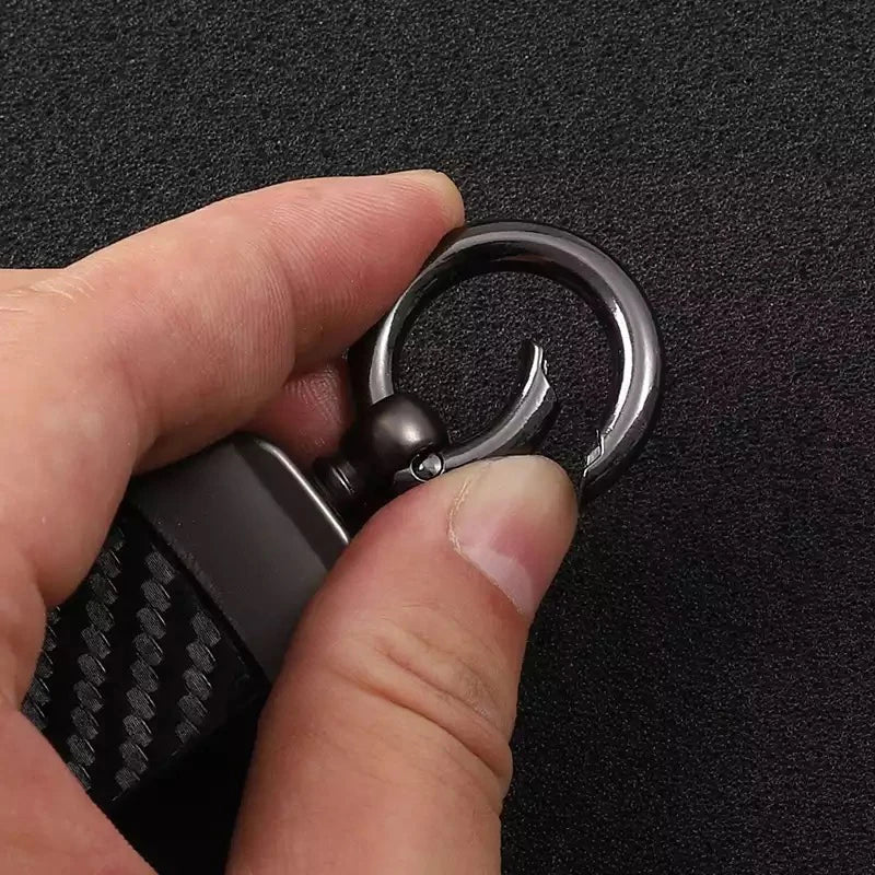Leather Chevrolet Car Keychain