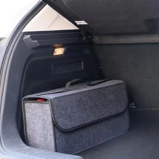 Dark Gray Car Storage Box