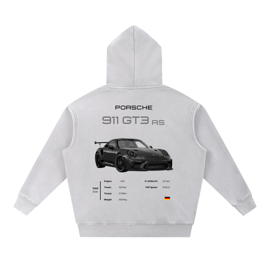 Porsche 911 Washed Oversize Hoodie