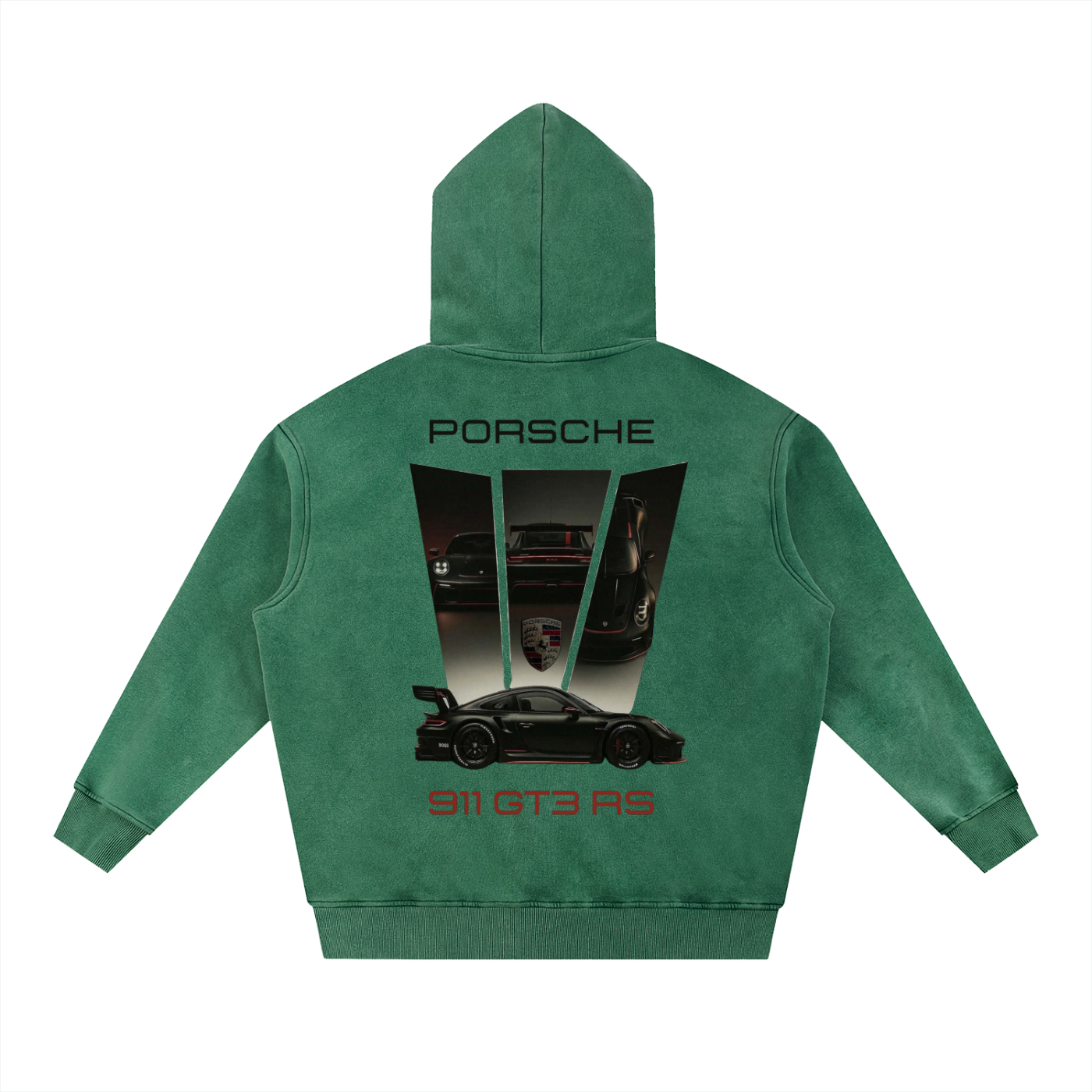 Washed GT3RS Oversize Hoodie