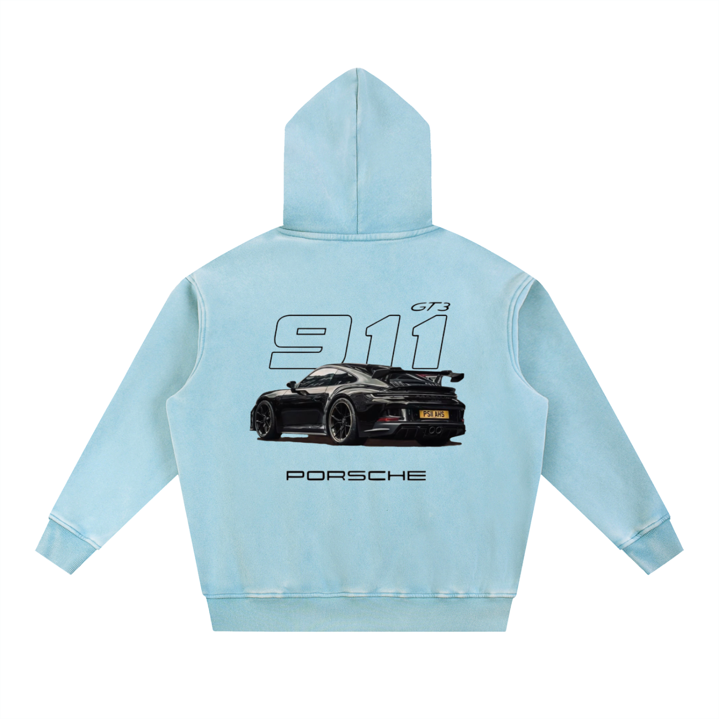 Porsche 911 Washed Oversize Hoodie