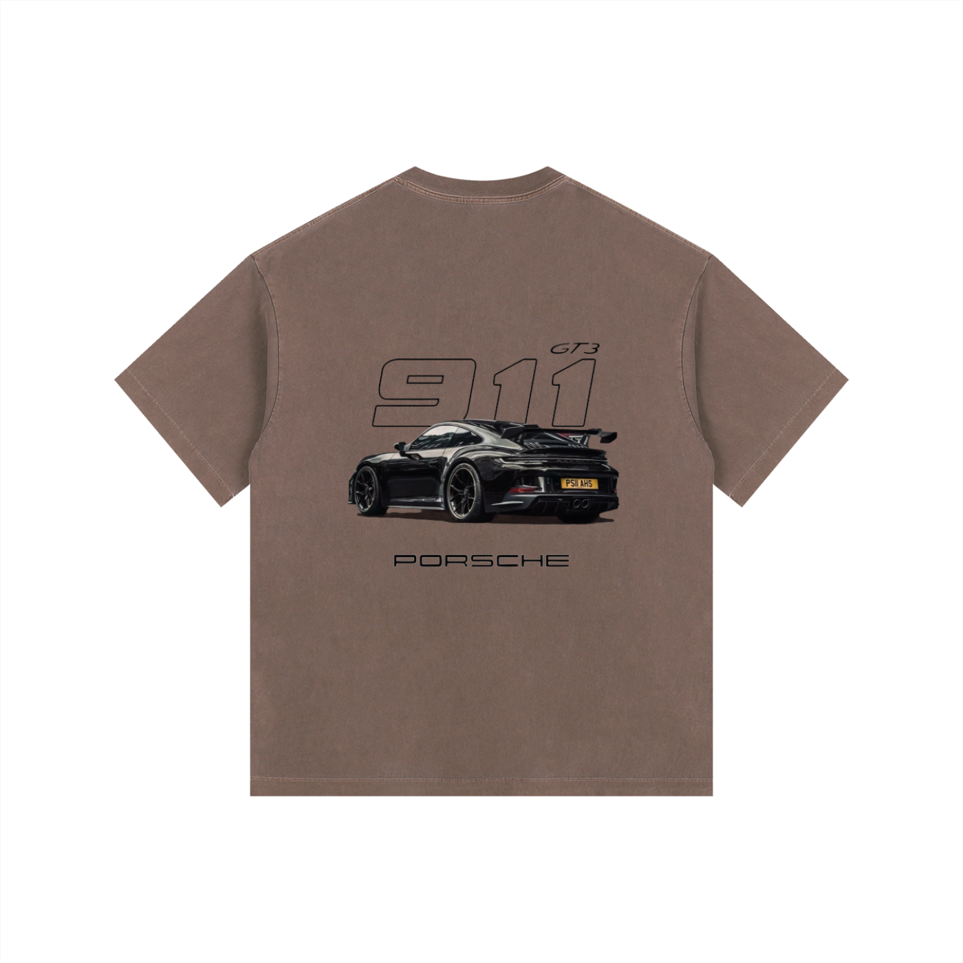 Vintage Washed Porsche Oversized Tee