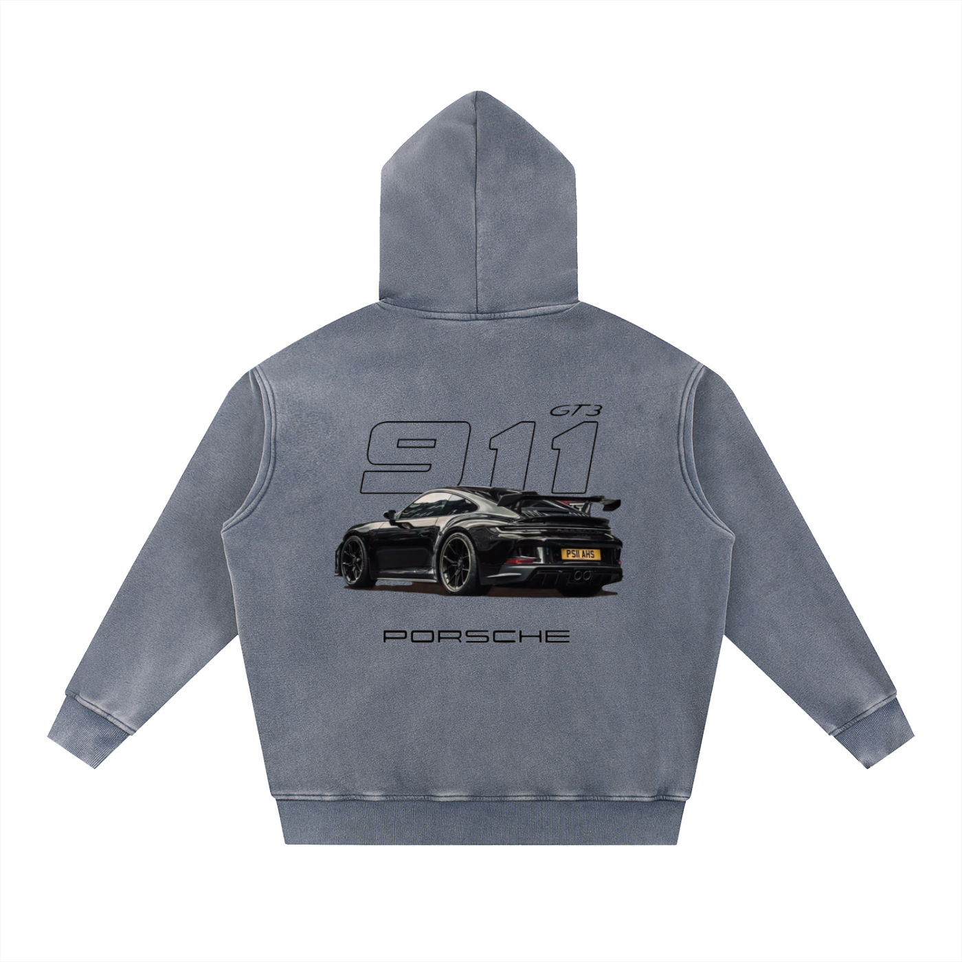 Porsche 911 Washed Oversize Hoodie