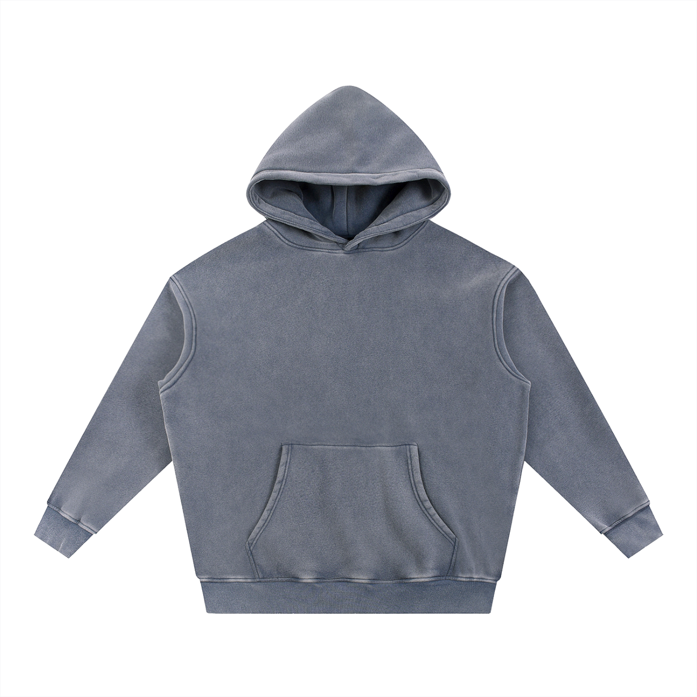 "Need Money For Porsche" Washed Oversize Hoodie