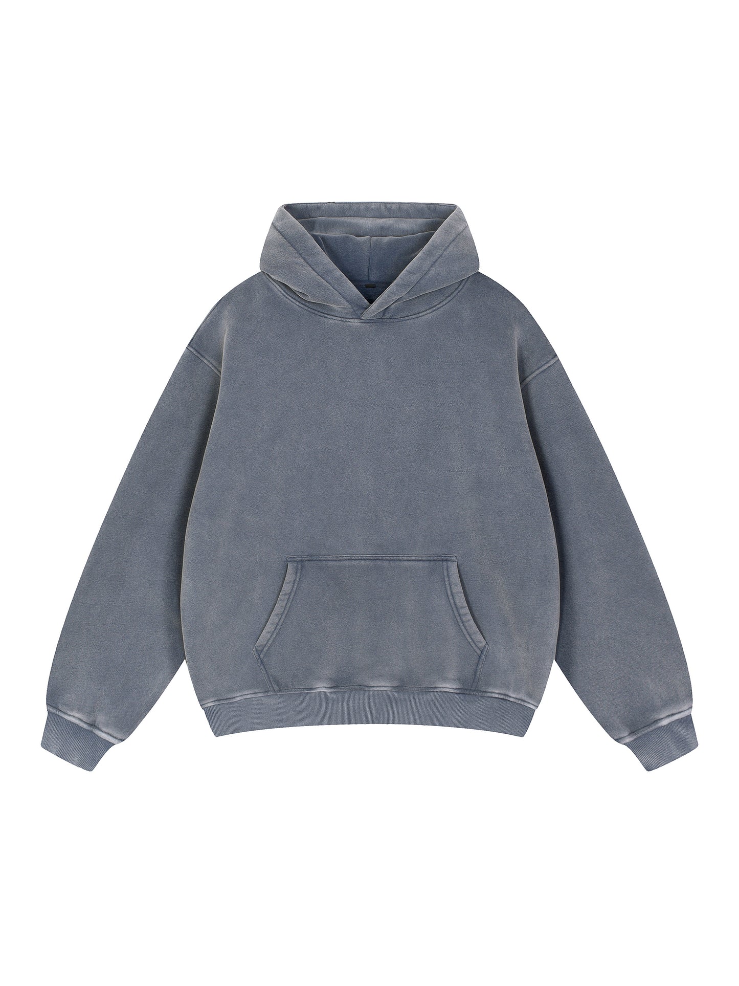 "Need Money For Porsche" Washed Oversize Hoodie